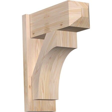Ekena Millwork Westlake Smooth Craftsman Outlooker, Douglas Fir, 7 1/2"W x 18"D x 22"H OUT08X18X22WTL04SDF